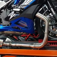 Gambar knalpot arrow titanium full system under belly kawasaki ninja zx25r dari MANSMXSTORE undefined 4 Tokopedia