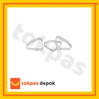 Gambar Cetakan Kue Kacang (10 pcs) Aneka Motif Aluminium Cookie Kastengel Kitchenware dari Toko Pasti Puas Depok undefined 3 Tokopedia