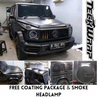 Gambar PROMO TECKWRAP! Wrapping Sticker Premium Mobil Full Body Satin Black dari king autoshop undefined 1 Tokopedia