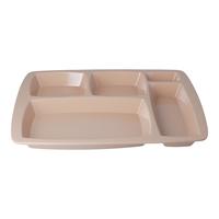 Gambar Baki Makan Sekat 5 Melamine 3231 Hoover Melamine - Kopi Susu dari Hoover Melamine undefined 1 Tokopedia
