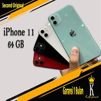 Gambar Second iPhone 11 64GB Mulus ex Inter,Fullset Bergaransi - Putih dari kahfi phone cell undefined 1 Tokopedia