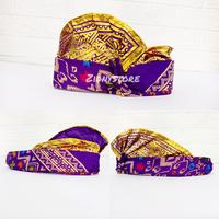 Gambar Udeng Etnik Ikat Bali Prada Ungu dari Zidnystore undefined 1 Tokopedia