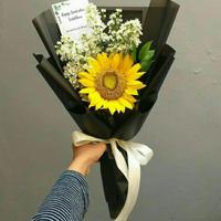 Gambar buket bunga matahari asli dari Cantika Flower New undefined 1 Tokopedia