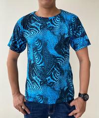 Gambar GRACIO Kaos Distro Pendek Pria Full Print Kaos Distro Cowok - Biru, L dari gracio store_NEW undefined 2 Tokopedia