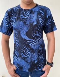 Gambar GRACIO Kaos Distro Pendek Pria Full Print Kaos Distro Cowok - Biru, L dari gracio store_NEW undefined 4 Tokopedia