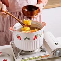 Gambar 3.5 L Modern ceramic casserole stew pot panci keramik tahan panas - Kuning dari Nordicca Kitchenware undefined 3 Tokopedia