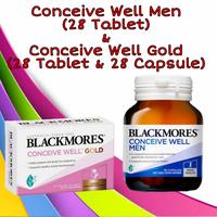 Gambar Paket Blackmores Conceive Well Men and Gold dari BnCshops undefined 1 Tokopedia