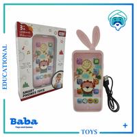 Gambar Mainan Edukasi Bayi Telepon Handphone HP Musik Smartphone Touch Screen - Hijau dari Baba Toys undefined 3 Tokopedia