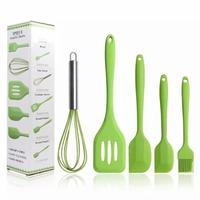 Gambar spatula silicon 1 set ( 5 macam) dari Gens Hokky undefined 2 Tokopedia