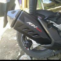 Gambar Cover Knalpot ADV 150 Carbon dari Cip Motor undefined 2 Tokopedia