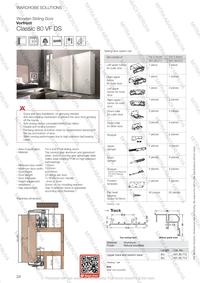 Gambar Hafele Classic 80 VF DS 2 Pintu 3M Rel Sliding Lemari Wardrobe Geser dari Mitra Abadi Meruya undefined 2 Tokopedia