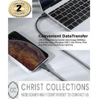 Gambar AUKEY KABEL DATA FAST CHARGING TYPE C TO IPHONE 1,2M MFI CB-CL1 dari ChristCollections undefined 3 Tokopedia