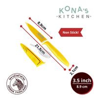 Gambar Zebra 3,5 Paring Knife + Sheat Smart (100501) / Pisau Stainless - Biru dari Kona's Kitchen undefined 2 Tokopedia