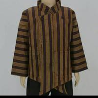 Gambar Baju sorjan anak - Baju lurik anak dari Batiknya Indonesia undefined 2 Tokopedia