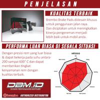 Gambar Kampas Rem Brembo Brake Pad Keramik Depan Innova Reborn Venturer 15-25 dari DBM.ID undefined 3 Tokopedia