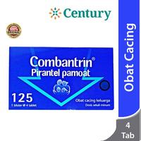 Gambar COMBANTRIN TABLET 125 MG / OBAT CACING / CACINGAN dari Apotik Century undefined 1 Tokopedia