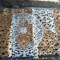 Gambar hiasan dinding ukiran kayu - ukuran Bali tribal dari CAHAYA NANDITA undefined 4 Tokopedia