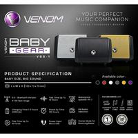 Gambar VENOM BABY GEAR VBG-1 Speaker Bluetooth Venom Baby Gear dari HS VARIASI Car Accessories undefined 5 Tokopedia