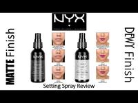 Gambar NYX Matte Finish / Dewy Finish Setting Spray (Share in Bottle) - dewy, 5 ml dari OSB ONLINE SHOP undefined 2 Tokopedia