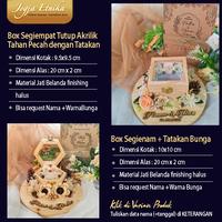 Gambar Box Cincin / Kotak Cincin Rustic BESAR - Box Segi Empat, Grafir Nama dari jogja etnika oficial undefined 4 Tokopedia