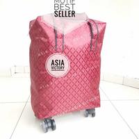 Gambar TAS RODA LEBAR 28 TINGGI 48 SAMPING 17 CABIN SIZE RODA 2 TRAVEL TROLI dari Victory Mangga Dua undefined 2 Tokopedia