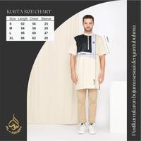 Gambar Kurta Al Haudh Mu'adz Series - Biru, S dari Al-Haudh undefined 4 Tokopedia