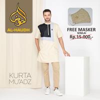 Gambar Kurta Al Haudh Mu'adz Series - Biru, S dari Al-Haudh undefined 2 Tokopedia