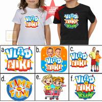 Gambar Kaos anak cowo VLAD AND NIKI youtube/baju vlad dan niki cewe-Free nama - Putih, S dari iwandewi undefined 1 Tokopedia