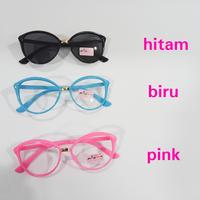 Gambar kacamata anak fashion laki & perempuan sunglasses murah hitam bening - Hitam dari Alfa Kirani Shop undefined 1 Tokopedia