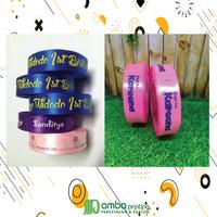 Gambar cetak label pita satin 2cm dari Amba Printing undefined 4 Tokopedia