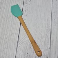 Gambar mini wooden utensil silicone spatula brush per pcs - 1. kuas dari etc shopline undefined 2 Tokopedia
