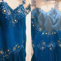 Gambar Long Dress Blue Electric dari Dapur Nyonya Tan undefined 2 Tokopedia