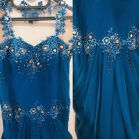 Gambar Long Dress Blue Electric dari Dapur Nyonya Tan undefined 1 Tokopedia