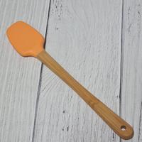 Gambar mini wooden utensil silicone spatula brush per pcs - 1. kuas dari etc shopline undefined 1 Tokopedia