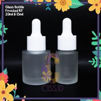 Gambar BOTOL KACA FROSTED PIPET 20ML RF SERUM KOSMETIK IMPORT RING PUTIH dari CISS.ID.JKT undefined 3 Tokopedia