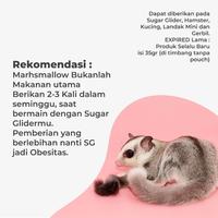 Gambar Mini Marshmallow Marshmellow snack favorit sugar glider termurah 35gr dari SUGAR GLIDER ID STORE undefined 4 Tokopedia