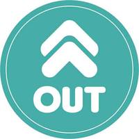Gambar STICKER TANDA PANAH ARAH JALAN IN & OUT WARNA - OUT ABU dari BIG4WD undefined 3 Tokopedia