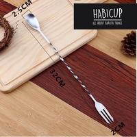 Gambar Long Bar Spoon - Sendok Panjang Bar - Mocktail - Cocktail - Panjang dari Habicup undefined 2 Tokopedia