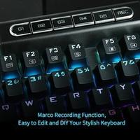 Gambar Redragon Surya K563RGB - Full Size 104 Keys Mechanical Gaming Keyboard - Blue Switch dari Duta Mandiri Infokom undefined 3 Tokopedia
