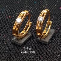 Gambar Anting Emas 1.9 Gr Kadar 750 Toko Emas Gajah Online Salatiga 593 dari CV GM ONLINE undefined 1 Tokopedia