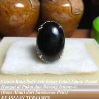Gambar Cincin Batu Petir Asli dan Alami dari Sambaran Petir Bekas Sepuh dari Budaya Banua undefined 3 Tokopedia