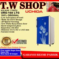 Gambar Free ongkir bogor Uchida Kulkas 1 Pintu URG 168 LTG dari T.W SHOP ELEKTRONIK undefined 1 Tokopedia
