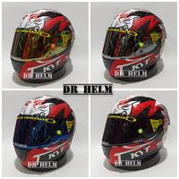 Gambar HELM KYT R10 KABUKI CAT PAKET GANTENG - kabuki glosy, M dari dr helm undefined 2 Tokopedia