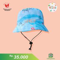 Gambar Topi Bucket Anak/ Bucket Hat Anak/ Topi Bucket Hat Motif Luar Angkasa dari Kidslais undefined 1 Tokopedia