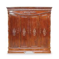 Gambar LEMARI PAKAIAN KAYU JATI JEPARA 4 PINTU - ROTI dari sparkling furniture undefined 2 Tokopedia