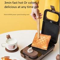 Gambar JOYOUNG Line Friends Sandwich Waffle Maker with Timer Brown and Sally dari JOYOUNG INDONESIA undefined 4 Tokopedia