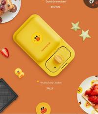 Gambar JOYOUNG Line Friends Sandwich Waffle Maker with Timer Brown and Sally dari JOYOUNG INDONESIA undefined 5 Tokopedia