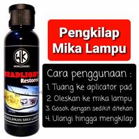 Gambar headlight restorer WK / Headlamp Polish / Pembersih Kaca Lampu Mobil dari Mam Manda Shop undefined 4 Tokopedia