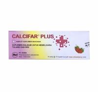 Gambar Calcifar plus strip 10 tablet ( suplemen calcium kesehatan tulang ) dari Apt Sehat Abadi undefined 1 Tokopedia