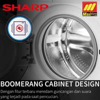 Gambar Mesin Cuci Front Loading 9 Kg Sharp ES-FL1290G Garansi Resmi dari Maxi Store Makassar undefined 4 Tokopedia